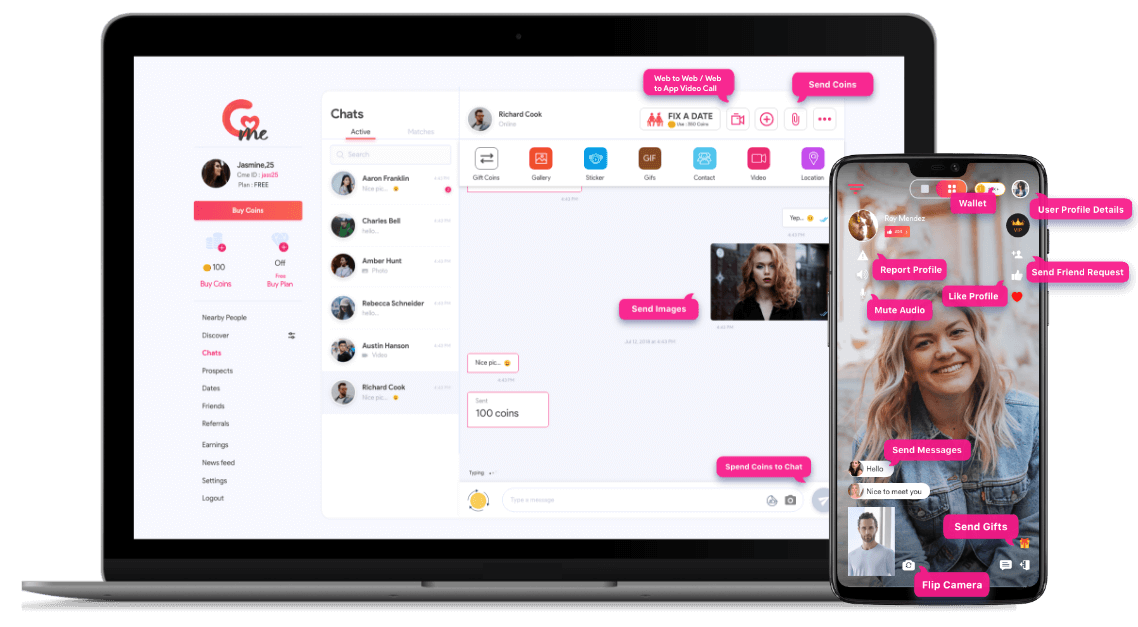 Chatroulette Clone Chatroulette Clone | Superlative Video Chat Software | CME Chatroulette Clone Chatroulette Clone | Superlative Video Chat Software | CME