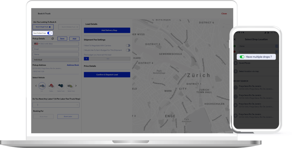 truck booking app No.1 White Label Trucking App Solution - Truckr | Appscrip