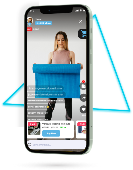 live stream ecommerce customer app live stream ecommerce customer app