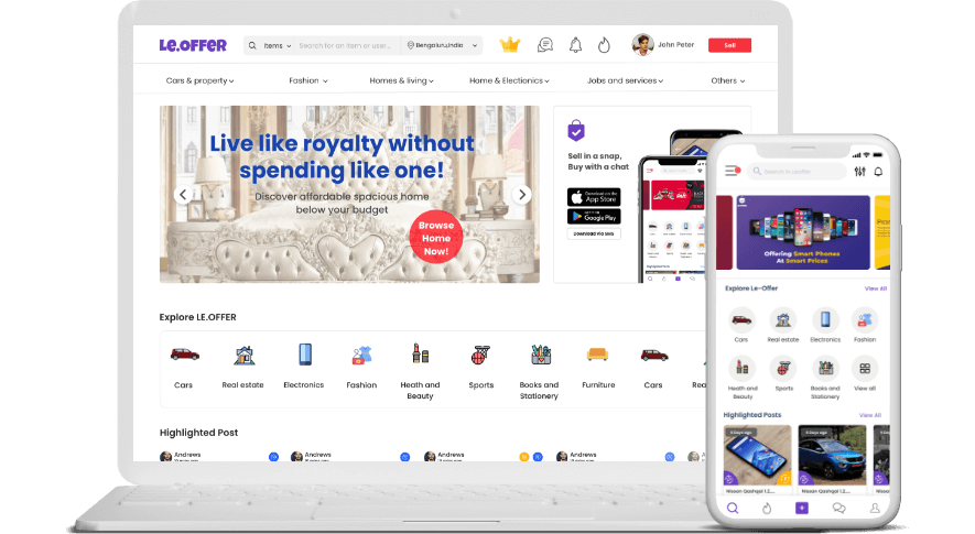 shpock clone Shpock Clone - The Perfect Script For Easy Buying & Selling OLX clone app development